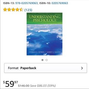 Understanding psychology textbook